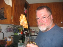 Steve + fried chicken